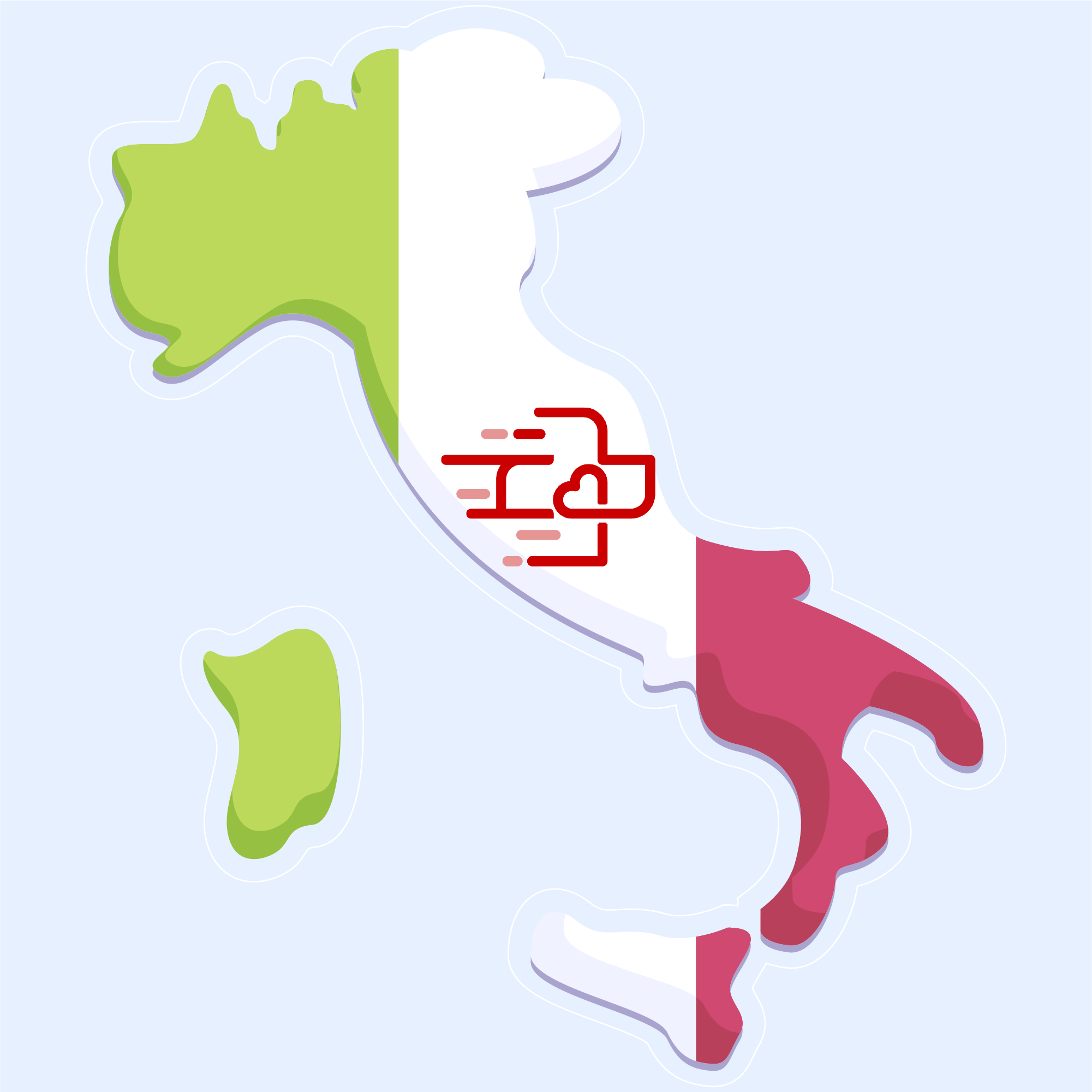 Mappa della copertura nazionale